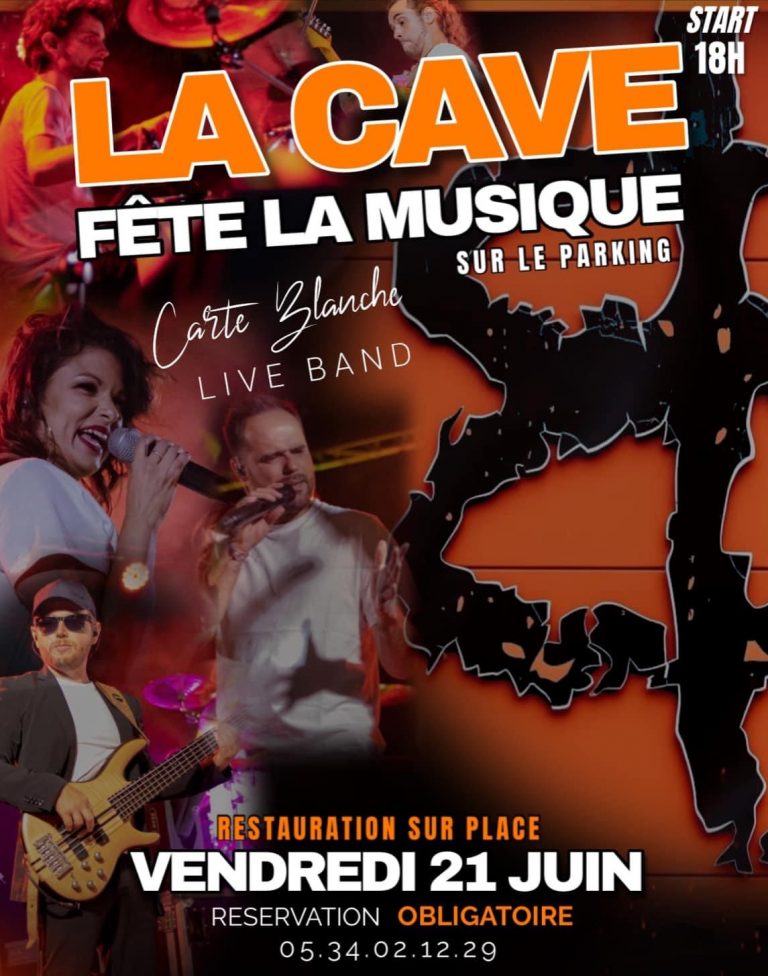 La cave fête la musique le 21 juin